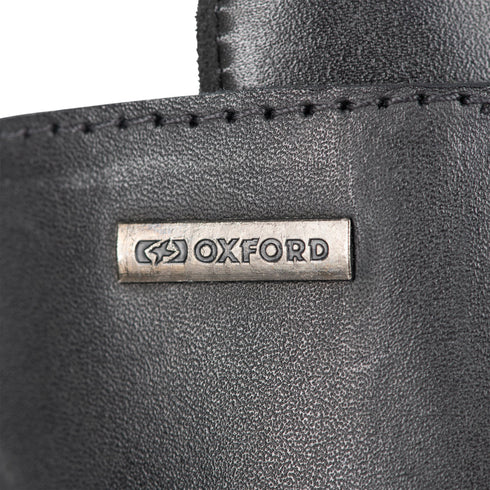 Oxford Merton 2.0 Waterproof Leather CE Motorcycle Boots - Black